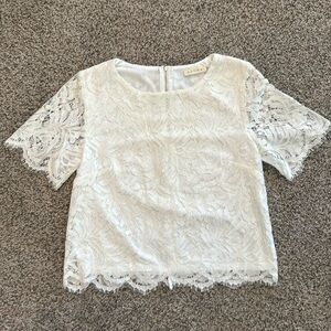 Bohme lacey top